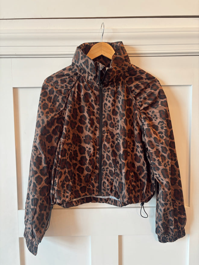 Gracie Leopard Performance Jacket