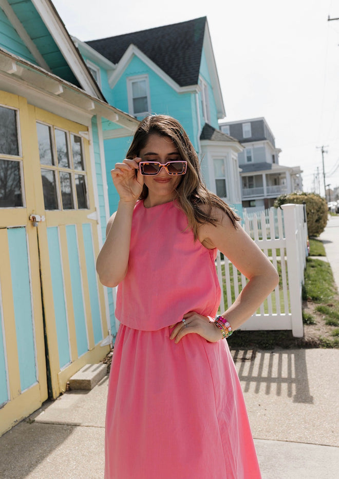 Winslet Cotton Midi Dress