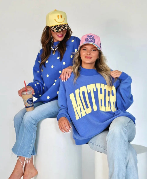 Mother Mock Neck Sweatshirt