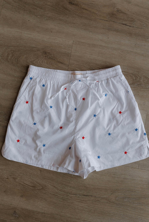 Striped Star Shorts