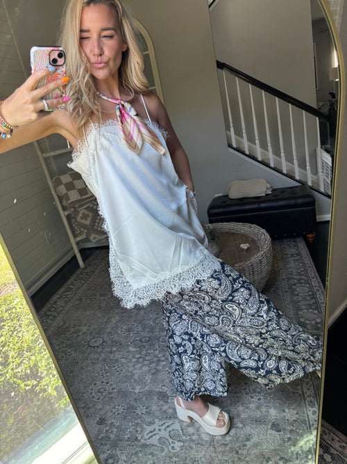 Lilah Lace Trim Cami
