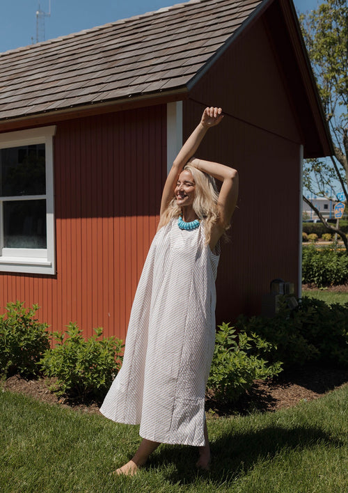 The Ellery Mixed Stripe Dress