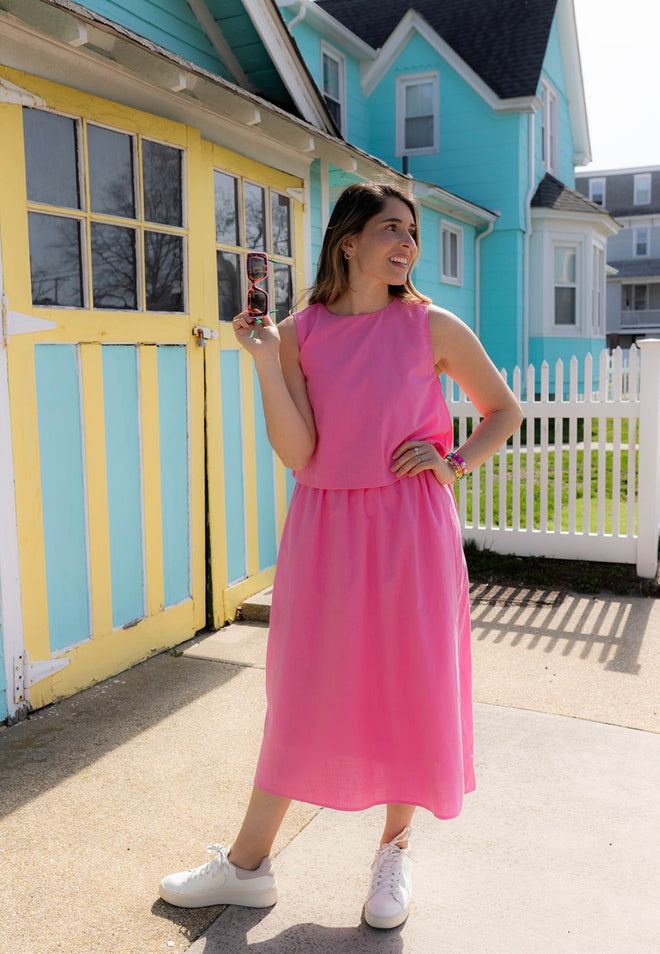 Winslet Cotton Midi Dress