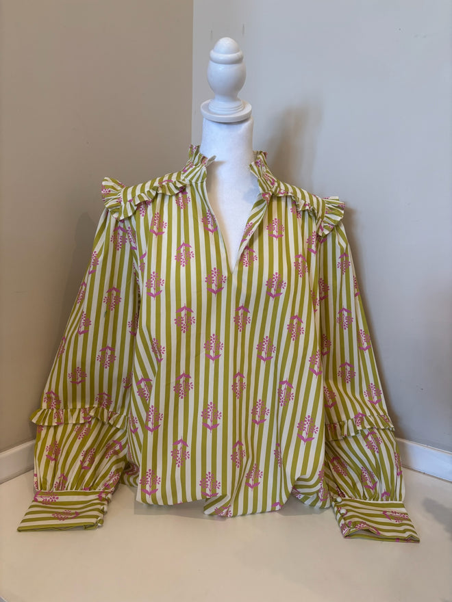 Bevy Print Top