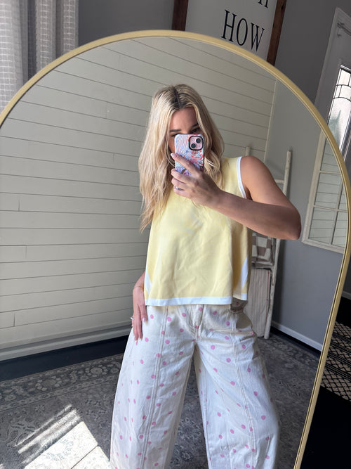 The Pink Dottie Jean