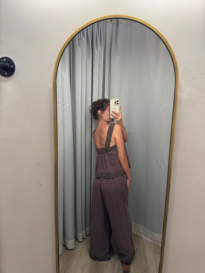 Chandler Embroidered Pant Set