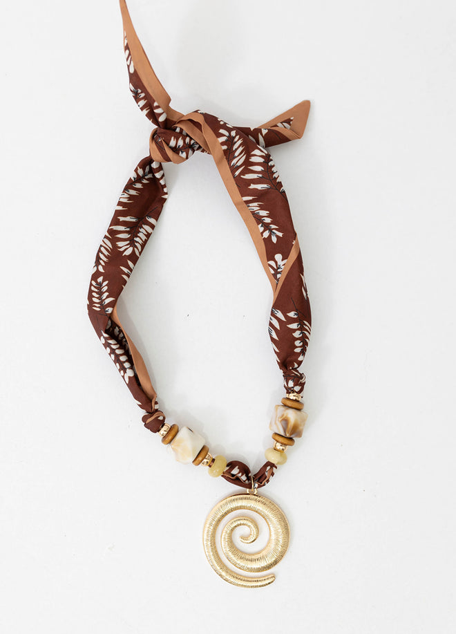 Textured Swirl Scarf