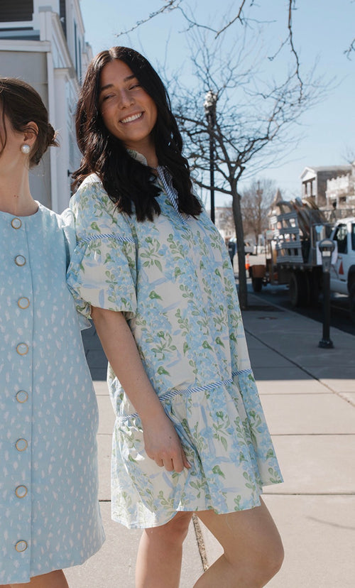 Floral Breeze Babydoll Dress