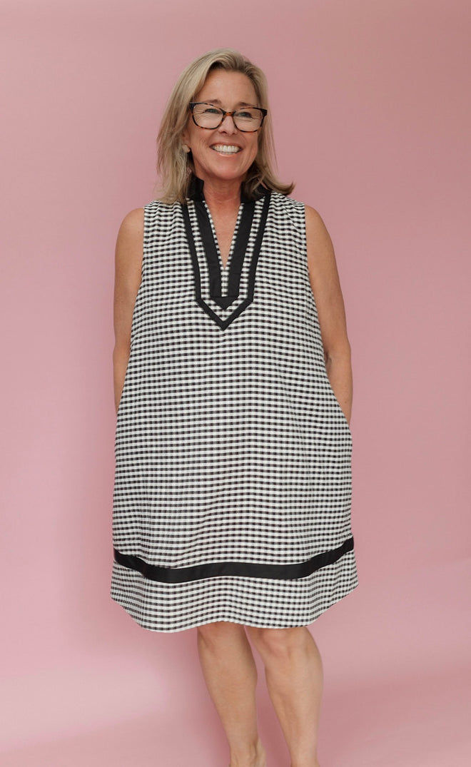 The Remy Black Shift Dress