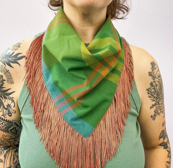 Fall Fringe Bandanna