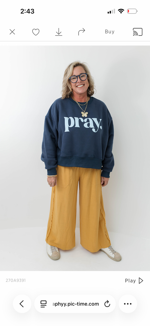 Linen Bold Pants
