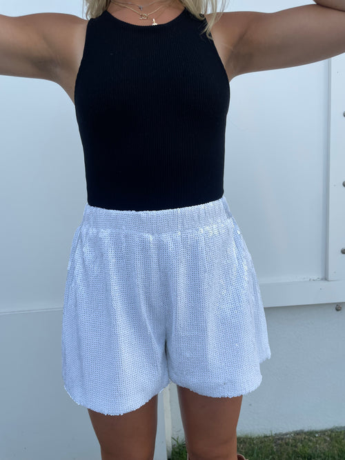 Sequin Shorts