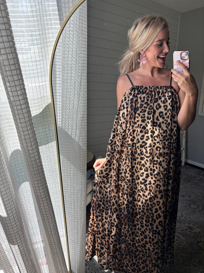 Leopard Maxi Dress