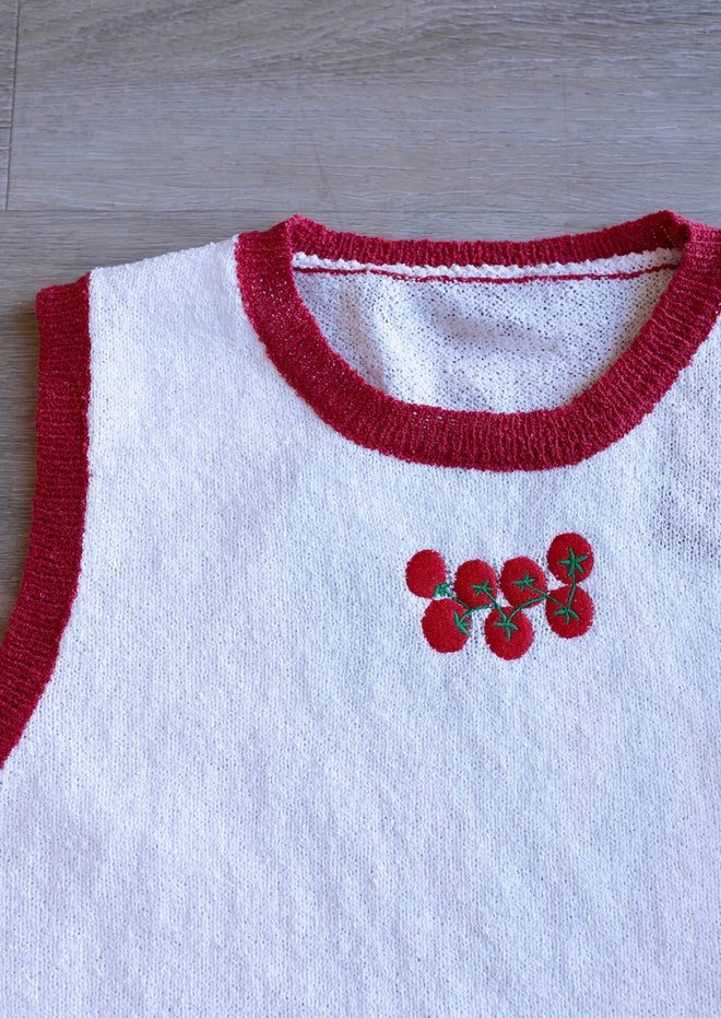 Tomato Girl Sweater Tank