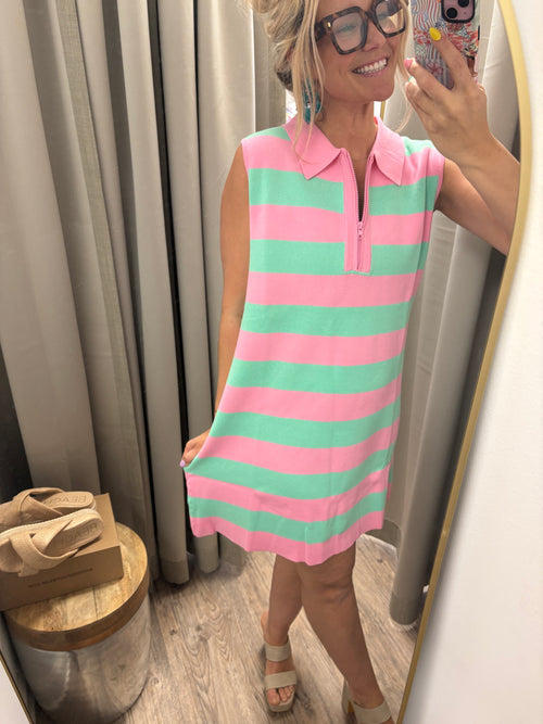 Hadley Half-Zip Sweater Dress