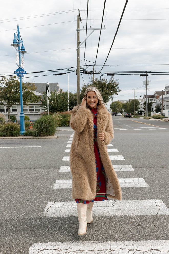 Faux Fur Coat