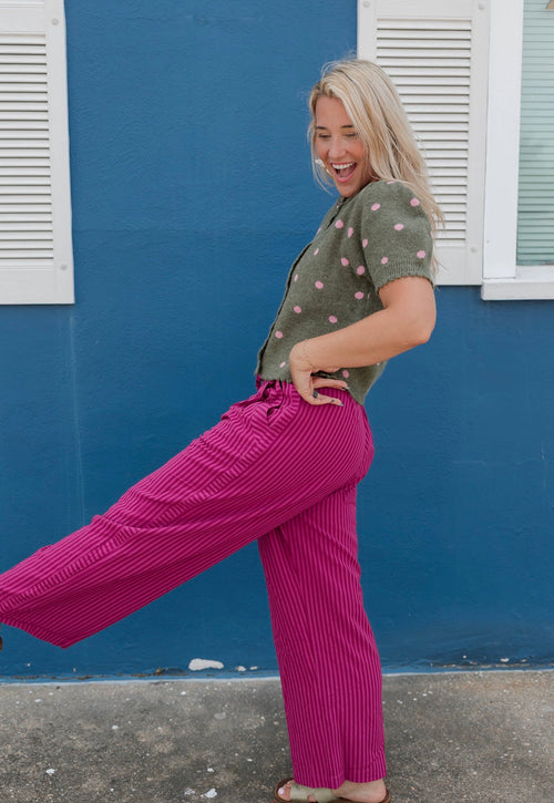 The Easy Stripe Pants