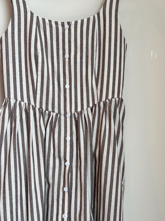 Chocolate striped Dress