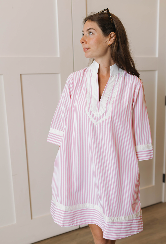 Sloane Striped Mini Dress