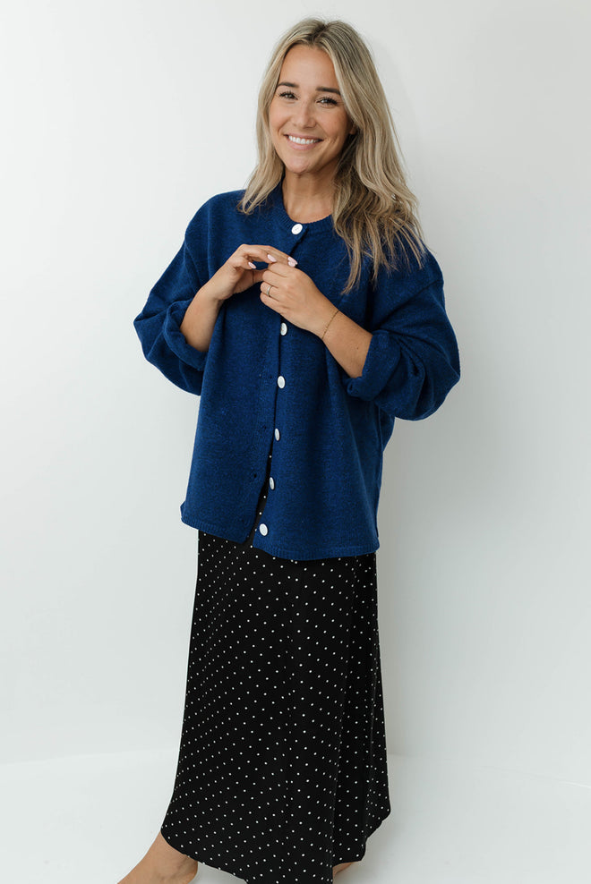 Polka Dot Satin Cami Dress