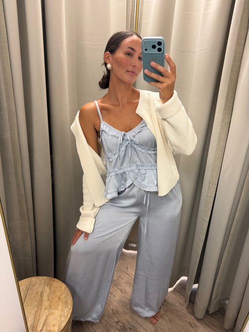 Pippett Tie Hem Pants