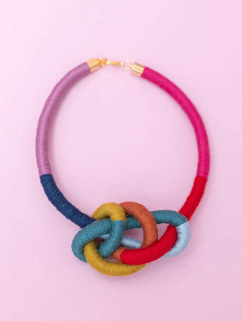 Bowline Rainbow Necklace