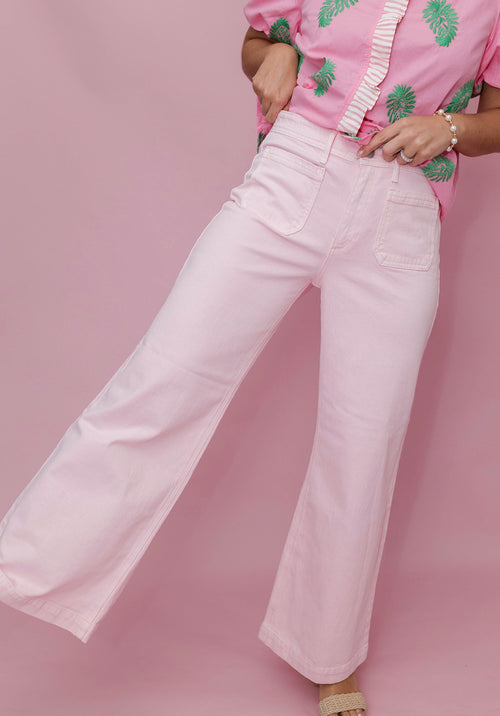 Micro Patch Pink Jeans