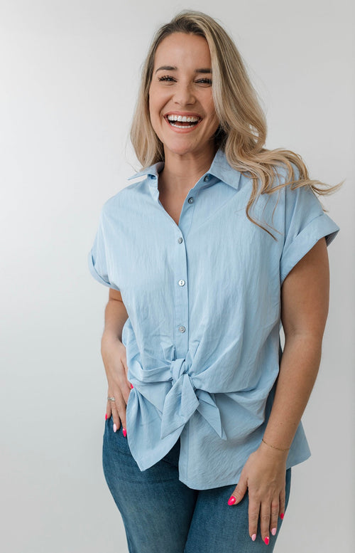 Graceful Gather Tie Top