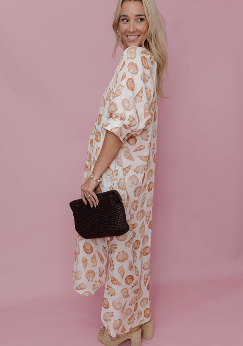Marlowe Shell Print Midi Dress