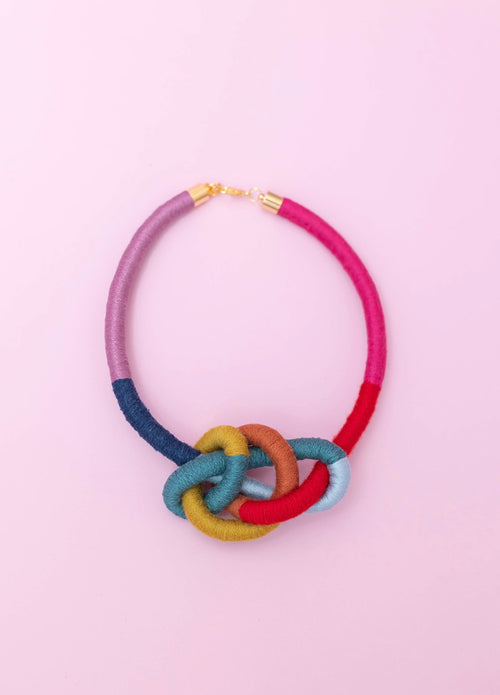 Bowline Rainbow Necklace