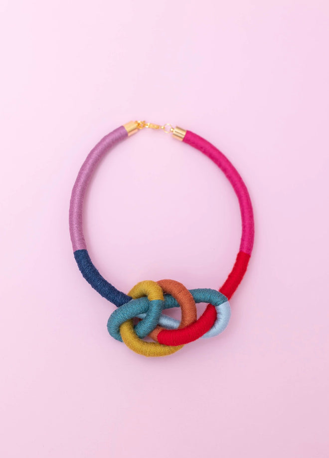 Bowline Rainbow Necklace