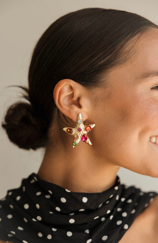 Karis Starfish Earrings