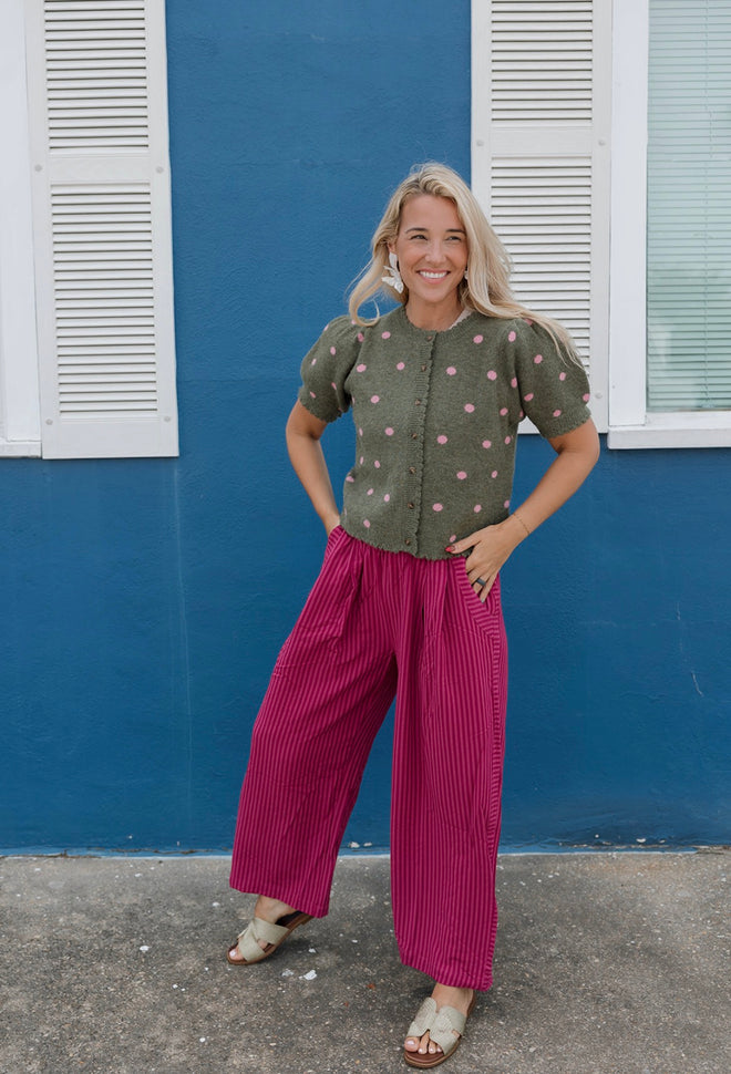 The Easy Stripe Pants