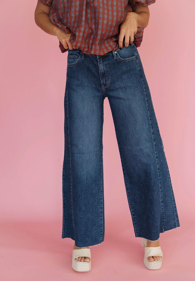 Side Panel Wide Leg Pants