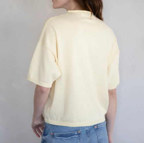 Lola Short Sleeve Knit Cardigan