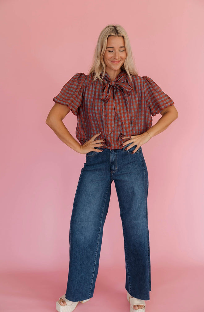 Side Panel Wide Leg Pants
