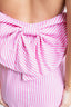 Stripe Bustier Bow Dress