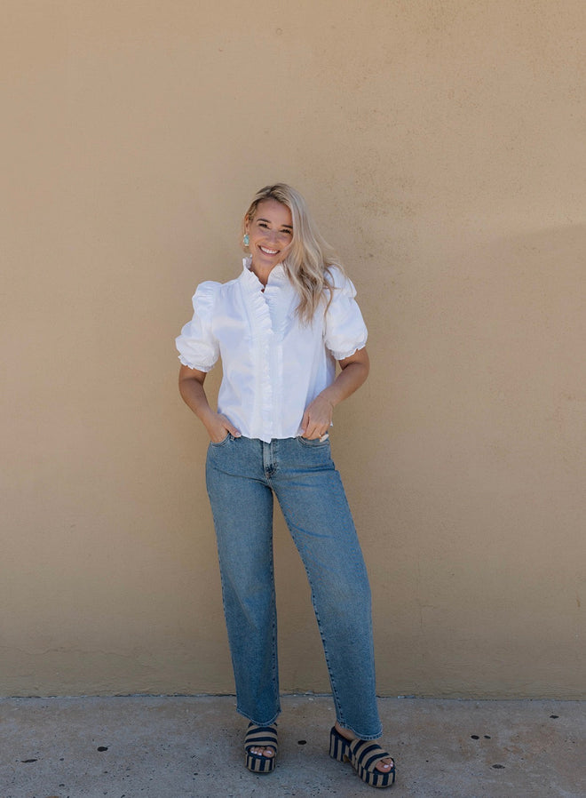 Zoya Ruffle Top