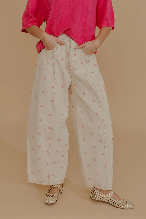 The Pink Dottie Jean