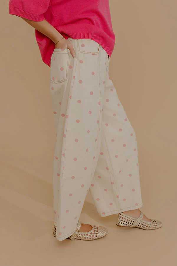 The Pink Dottie Jean