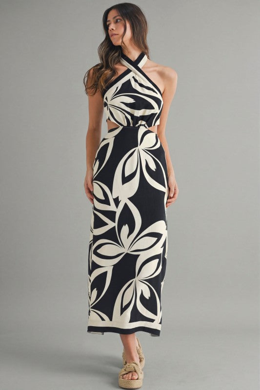 Meet Me at Midnight Midi Dress