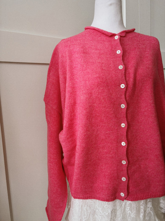 Pink Piper Cardigan