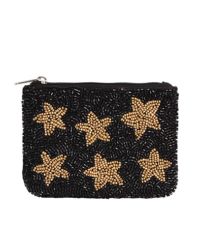 Star Beaded Coin Pouch