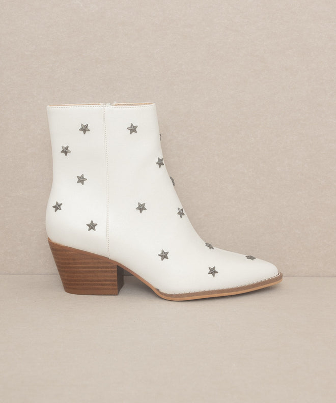 Camille Star Studded Booties