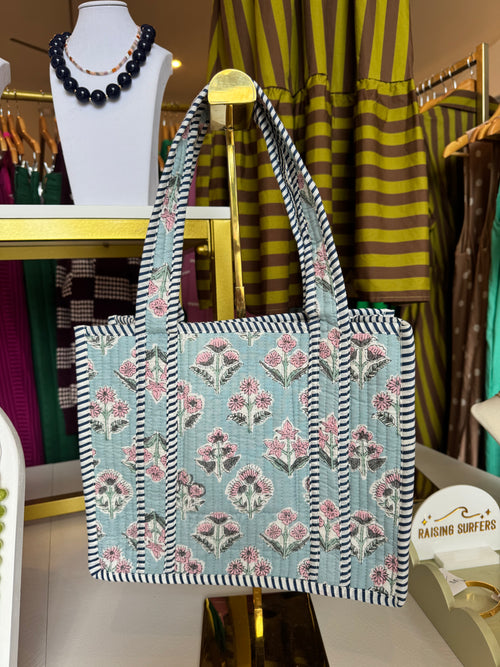 Small Quilted Tote