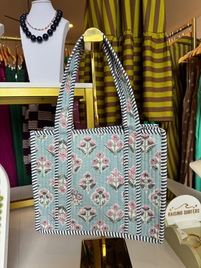 Small Quilted Tote