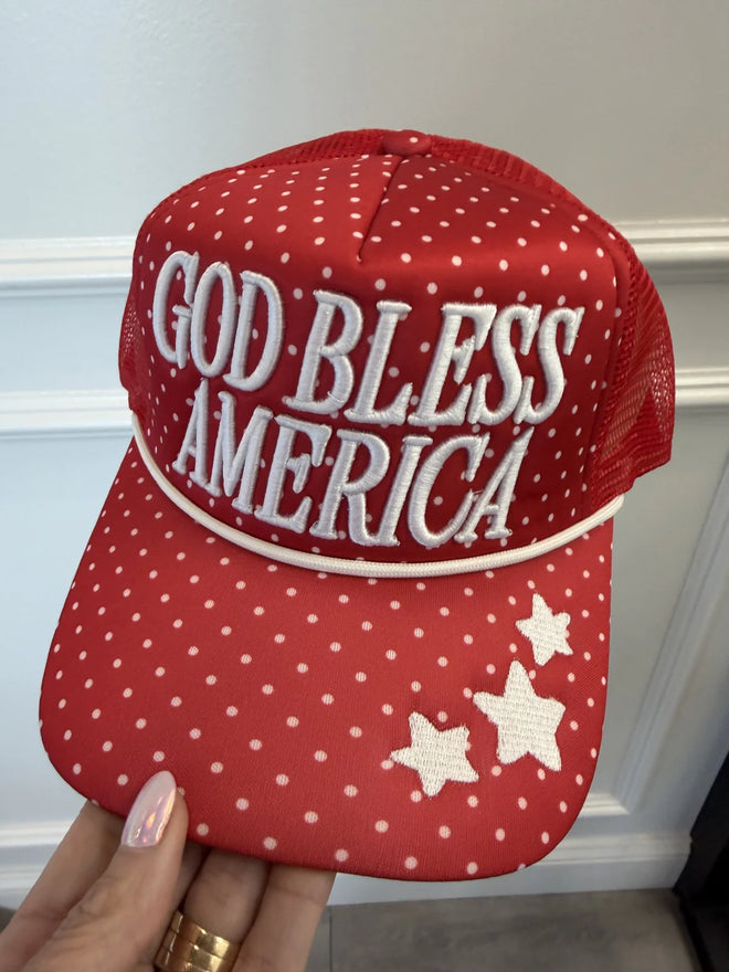 God Bless America Hat