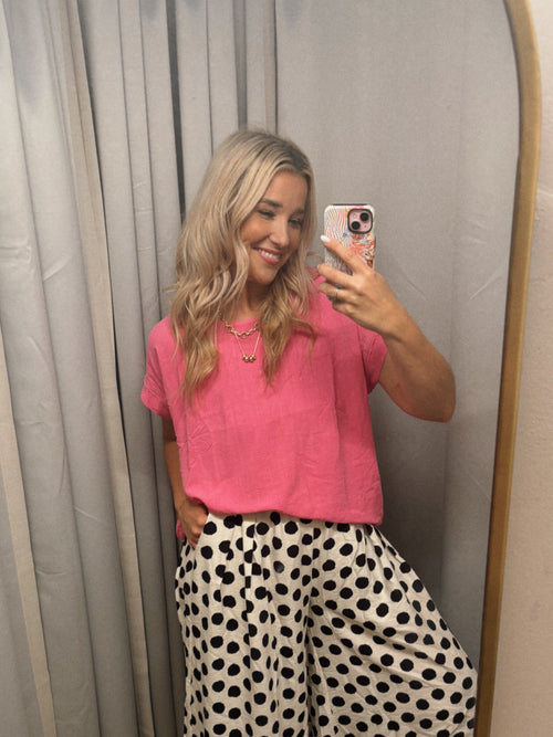 Drawstring Basics Top