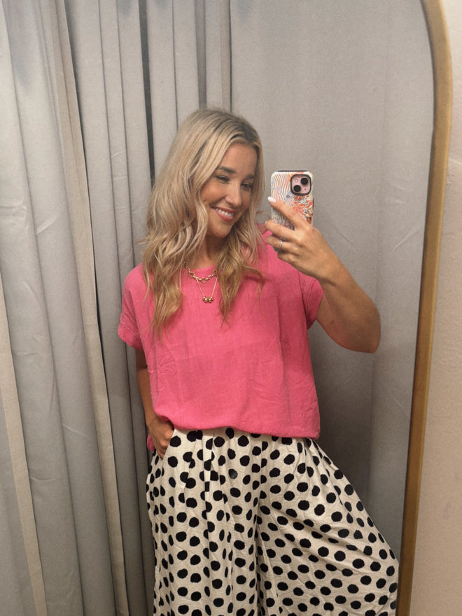 Drawstring Basics Top