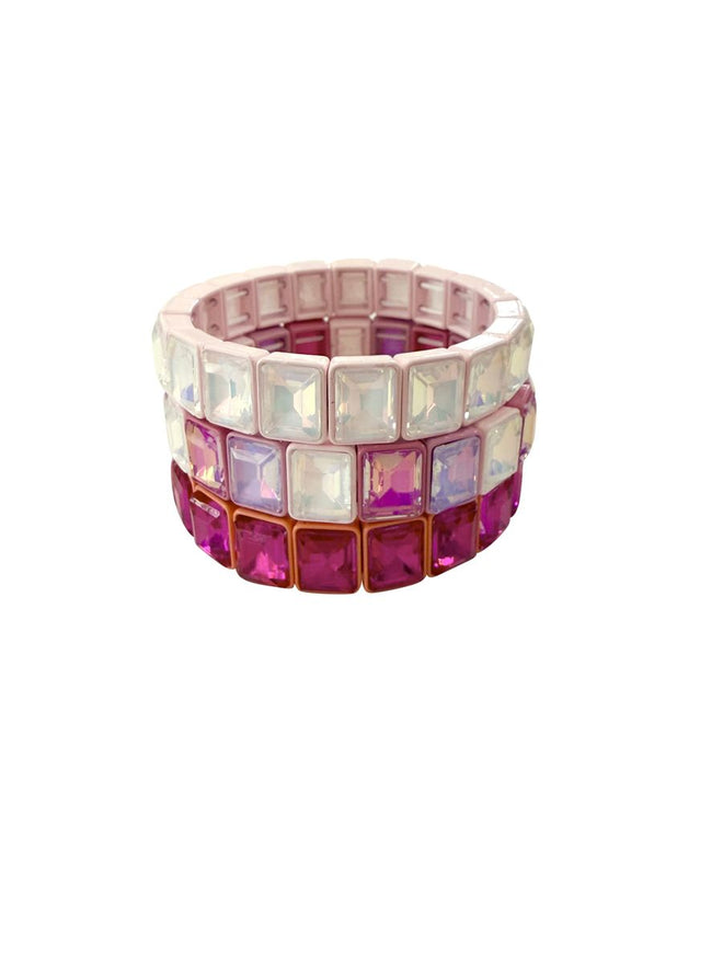 Jovie Light Pink Bracelet Stack